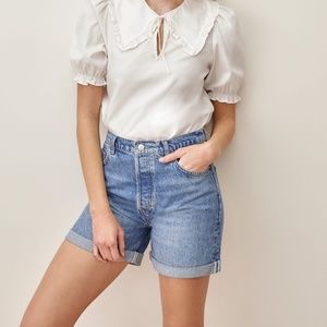 Reformation Max Mid Rise Relaxed Short